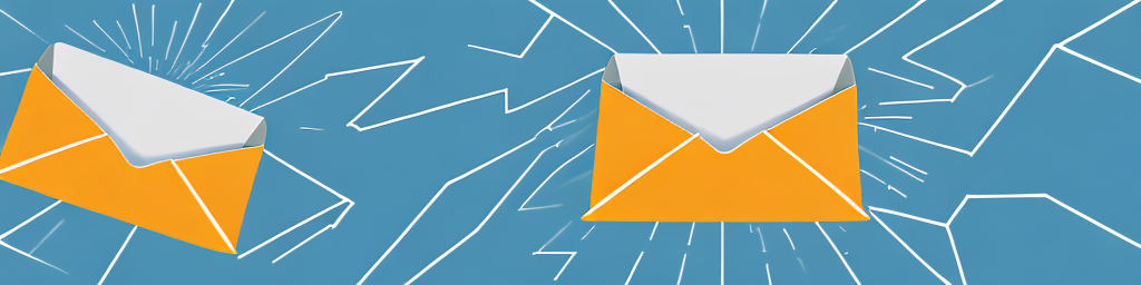 An open envelope with rays of light emerging from it