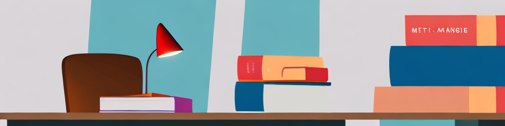 A stack of ten books with diverse colors and sizes