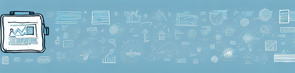 Various business tools such as a briefcase