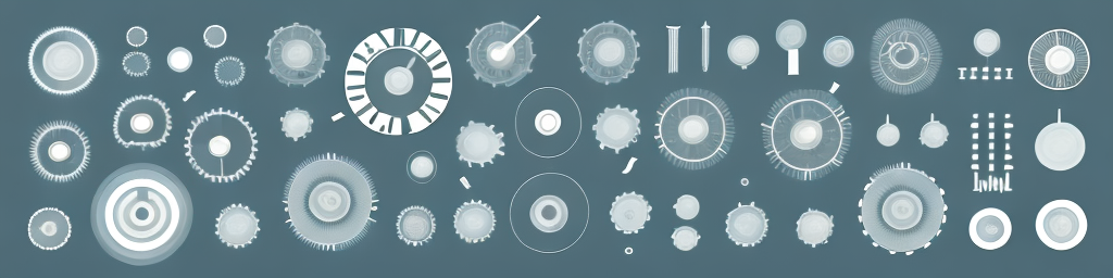 Various tools such as a clock